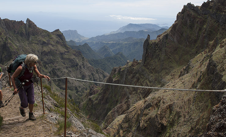 Pico Areeiro - Achada do Teixeira Areeiro - Ruivo - A.Teixeira